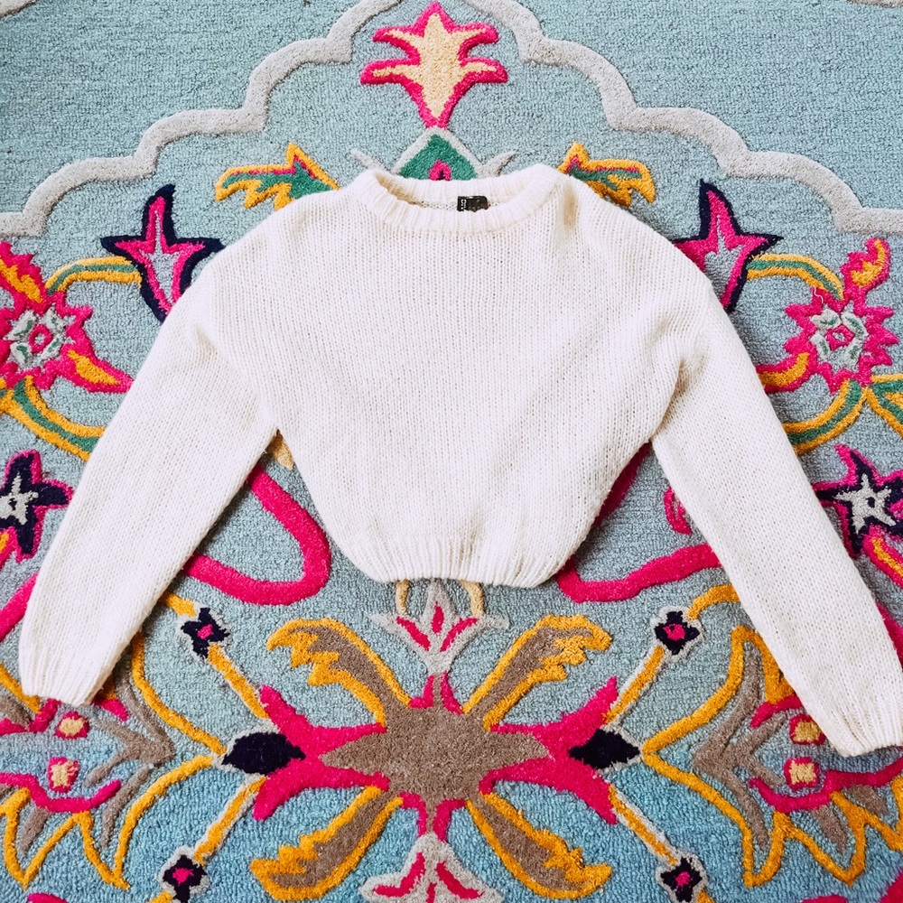 h&m cropped sweater
